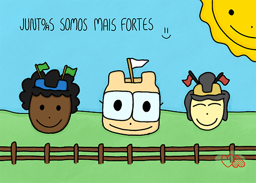 Juntos somos mais Fortes [frente]