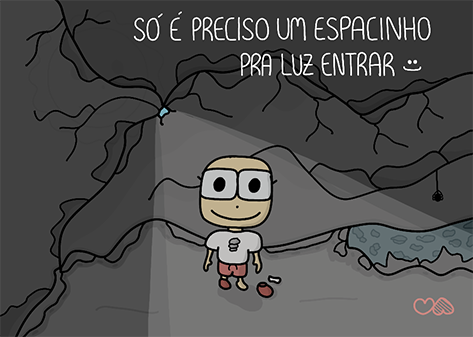 Luz Na Escuridão [frente]